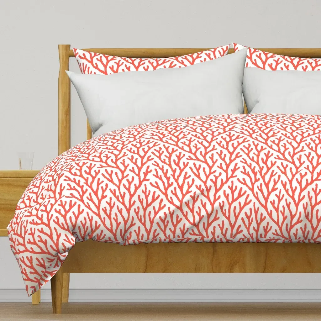 Reef Ballet Duvet Cover - Coral product