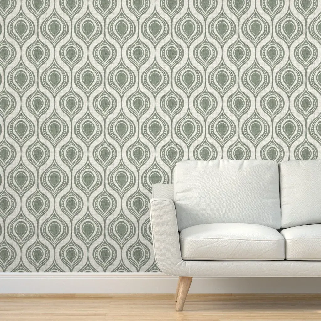 Relic Peel and Stick Wallpaper - Desert Sage product