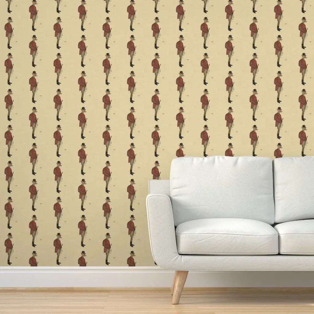 Renard Mf Peel and Stick Wallpaper Removable - Beige product