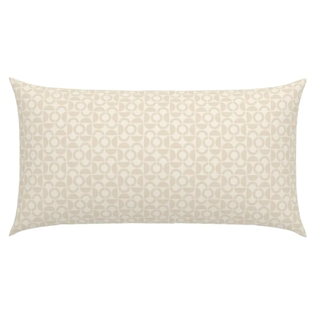 Retro Sand Bauhaus Arches King Pillow Sham - Beige product