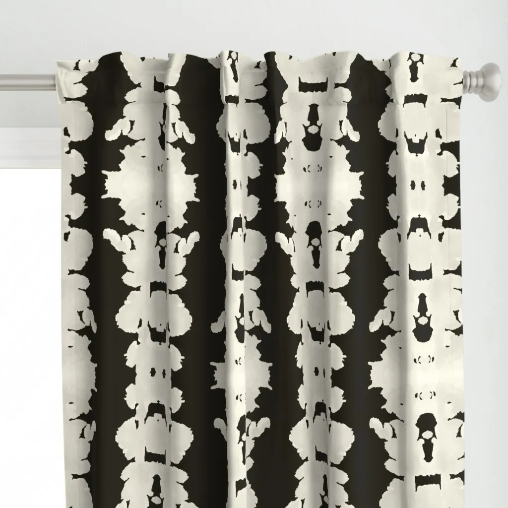 Reverse 3 Soot Deep Cream Curtain Panel - Off-White alternate view