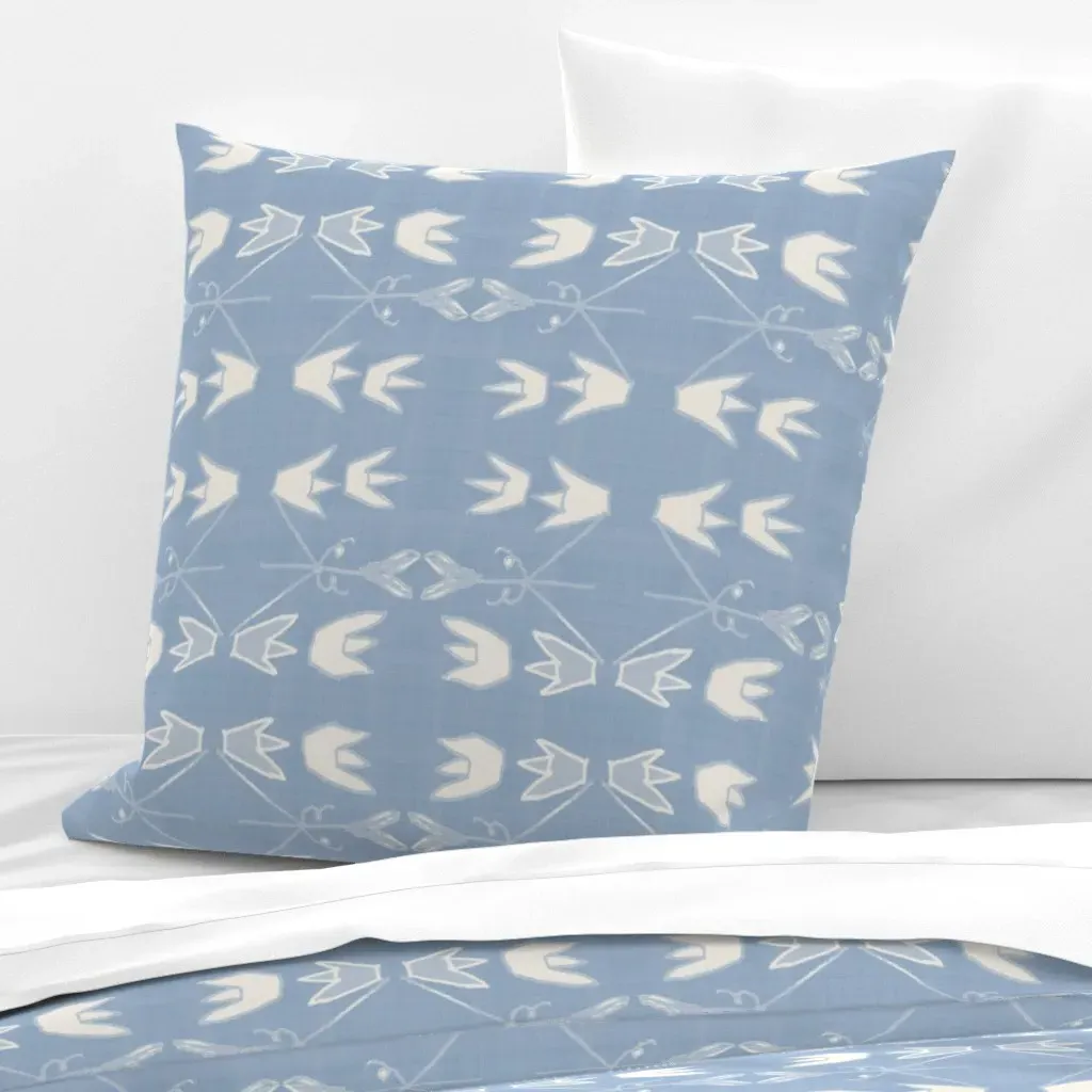 Reversed Soft Blues Thatcher Euro Pillow Sham - Light Blue product