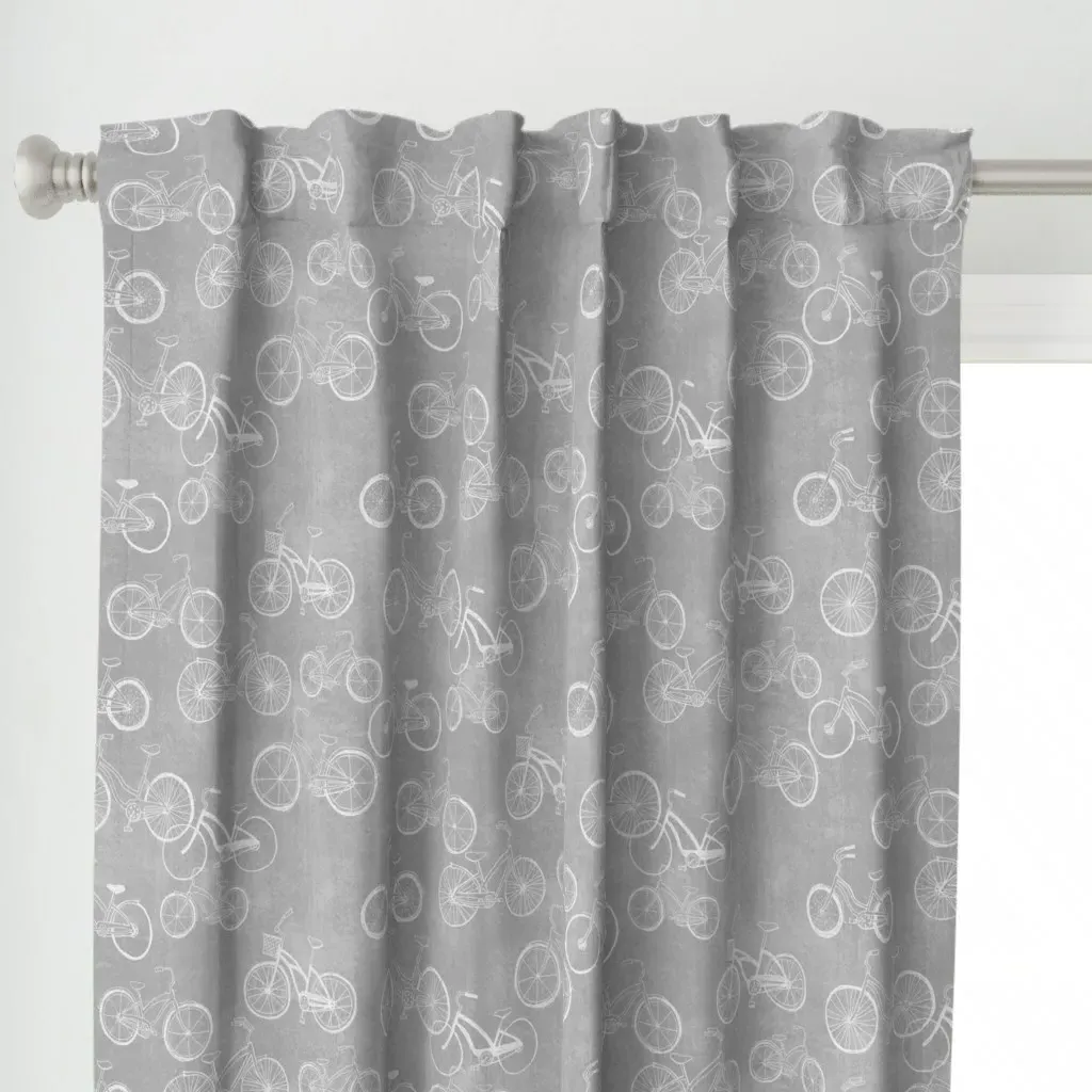 Ride On Curtain Panel - White alternate view