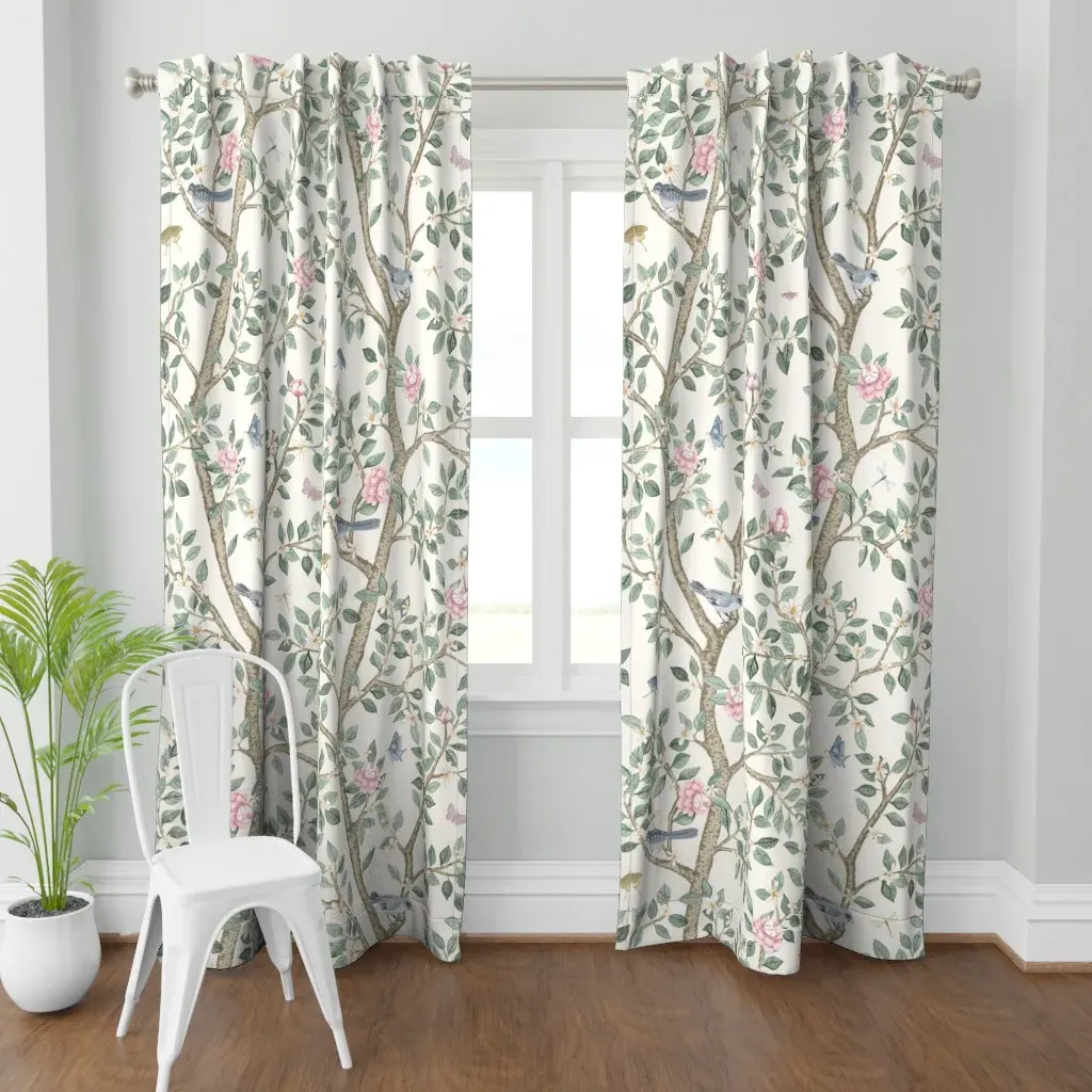 Robyn Elsie Custom Curtain Panel - White product