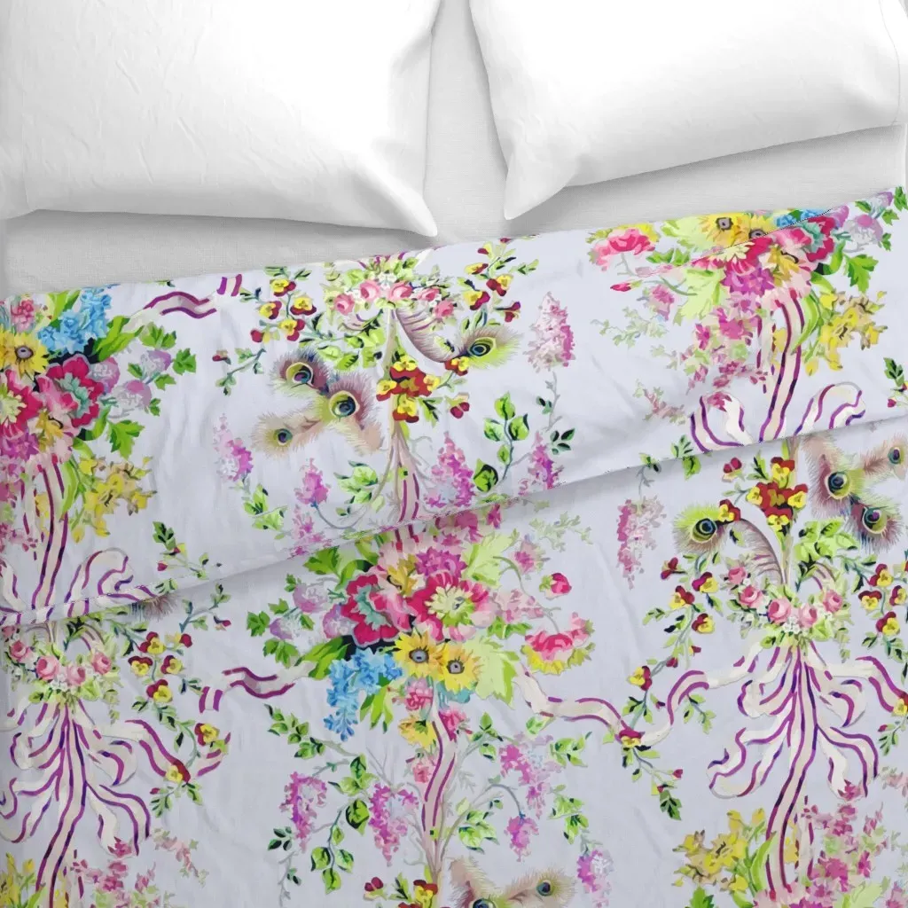 Rococo Marie Antoinette's Duvet Cover - Pink alternate view