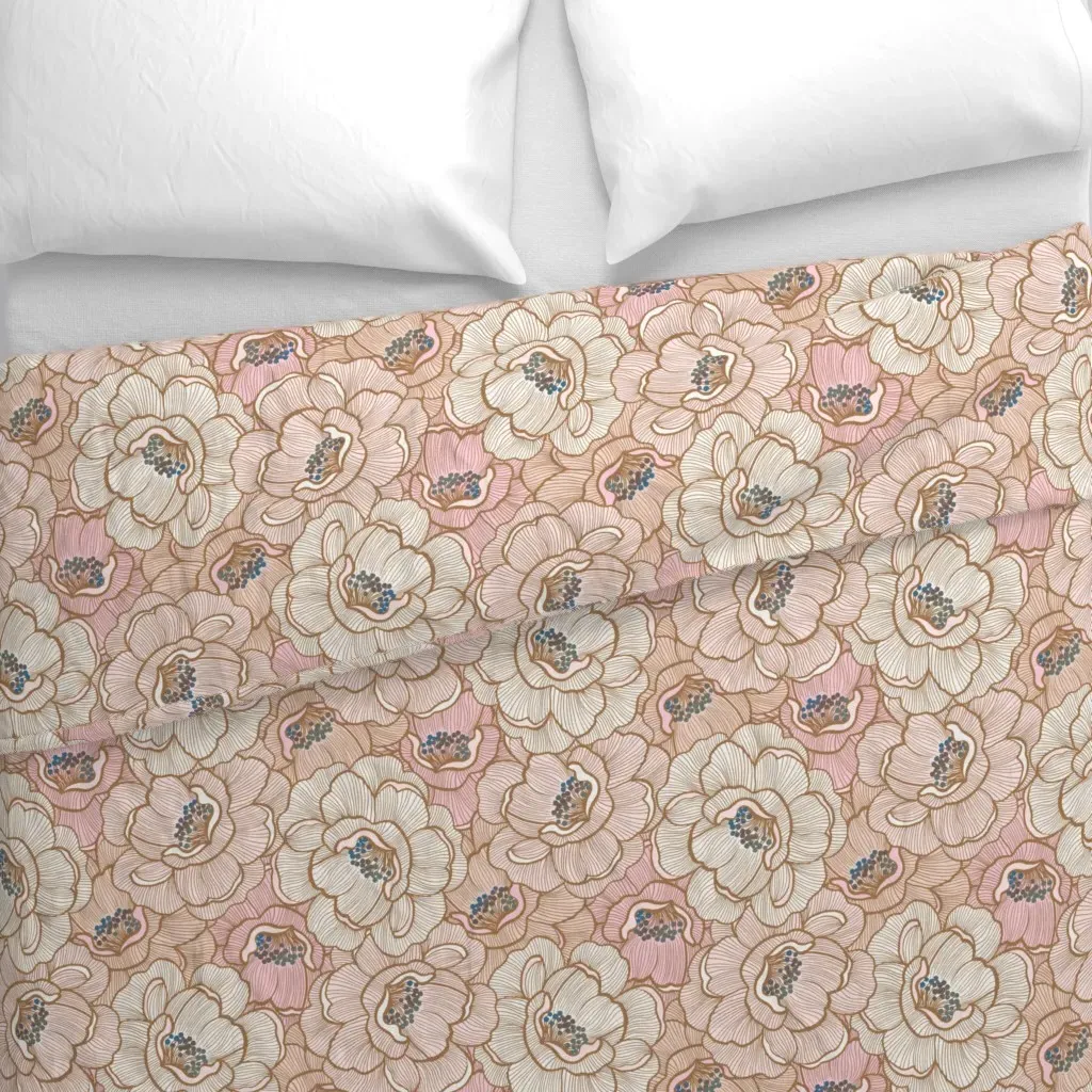 Rose Of Victoria XLarge Duvet Cover - Blush Pink alternate view