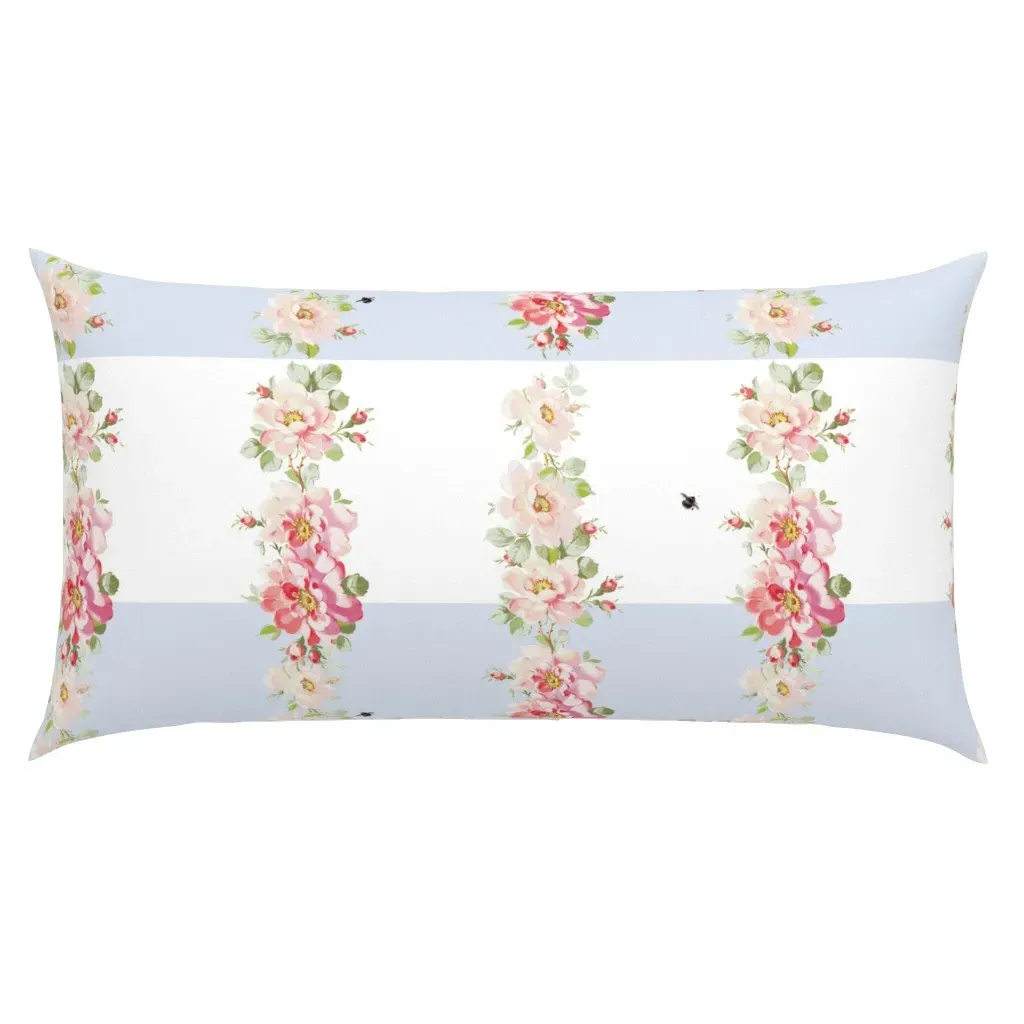 Rosewitha Stripe King Pillow Sham - Pink product