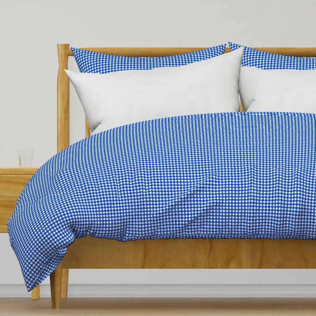 Royal Blue and White Team Duvet Cover - Blue product