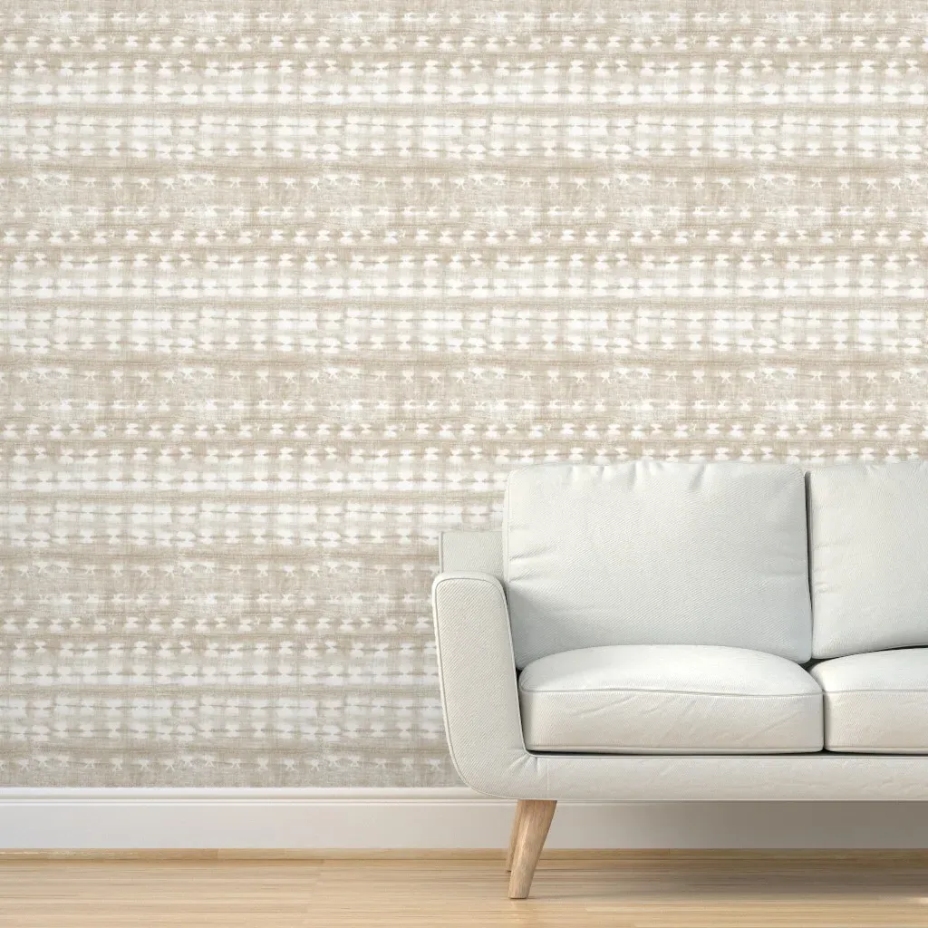 Rustic Sand Dye Peel and Stick Wallpaper - Beige product