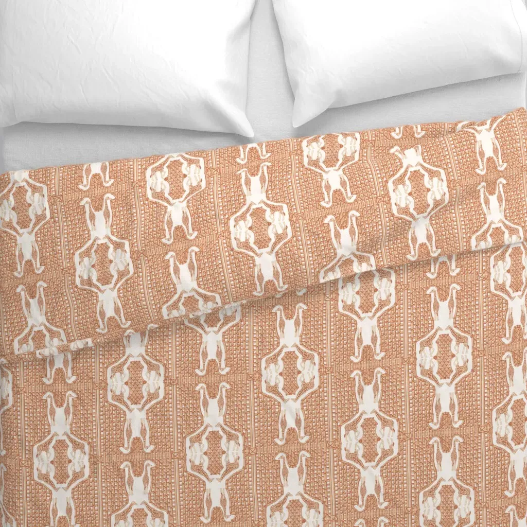Safari Getaway Duvet Cover - Terracotta alternate view