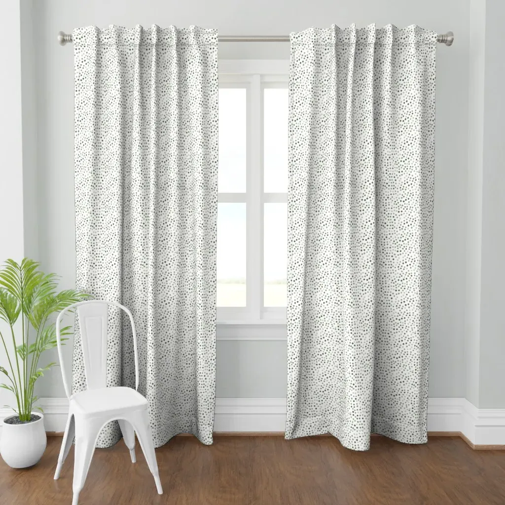 Sage And Sea Salt Curtain Panel - Sage Green product