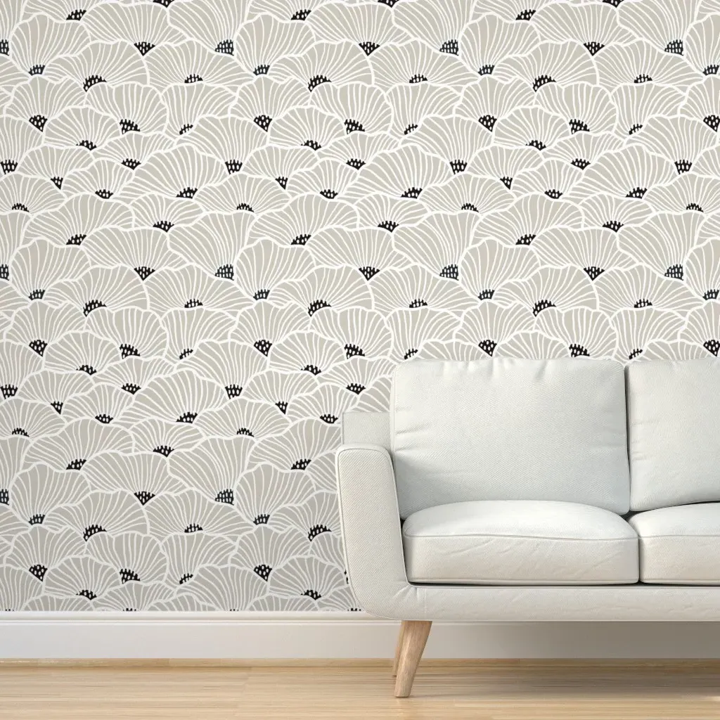 San Diego Peel and Stick Wallpaper Removable - White, Beige product