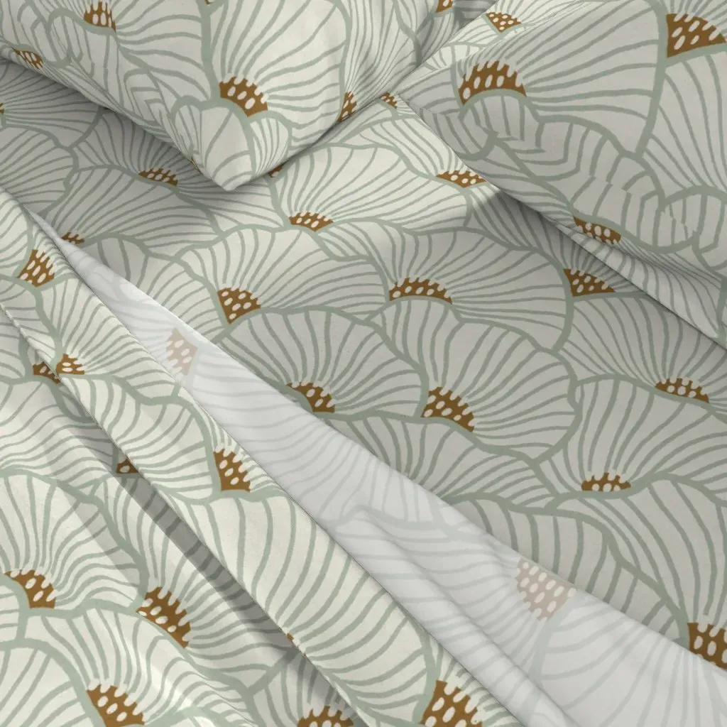 San Diego Queen Sheet Set - Seafoam Green alternate view