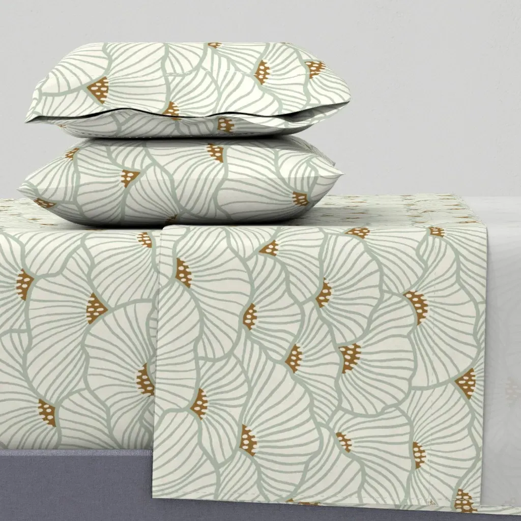 San Diego Queen Sheet Set - Seafoam Green product