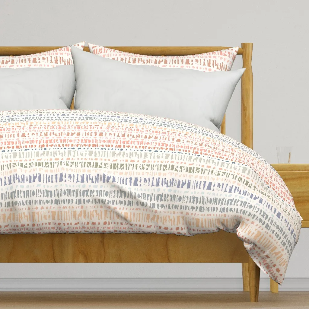 Sanibel Shellmark Spotted Duvet Cover - Beige product