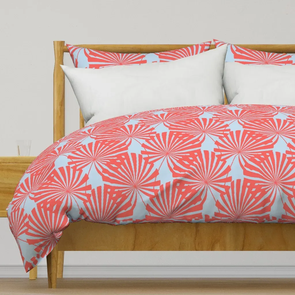 Santa Monica Duvet Cover - Coral product