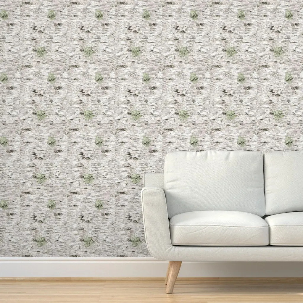 Savoy Birch Peel and Stick Wallpaper - Off-White product