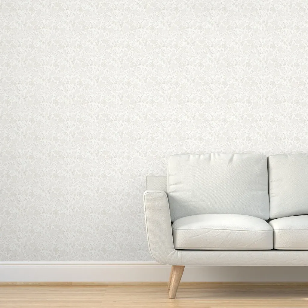 Scattered Flowers Peel and Stick Wallpaper - Beige product