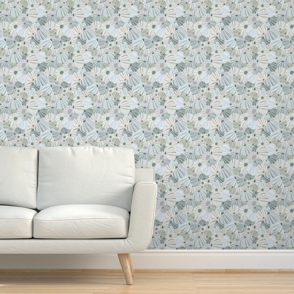 Sea Urchin Shells Peel and Stick Wallpaper - Neutral product