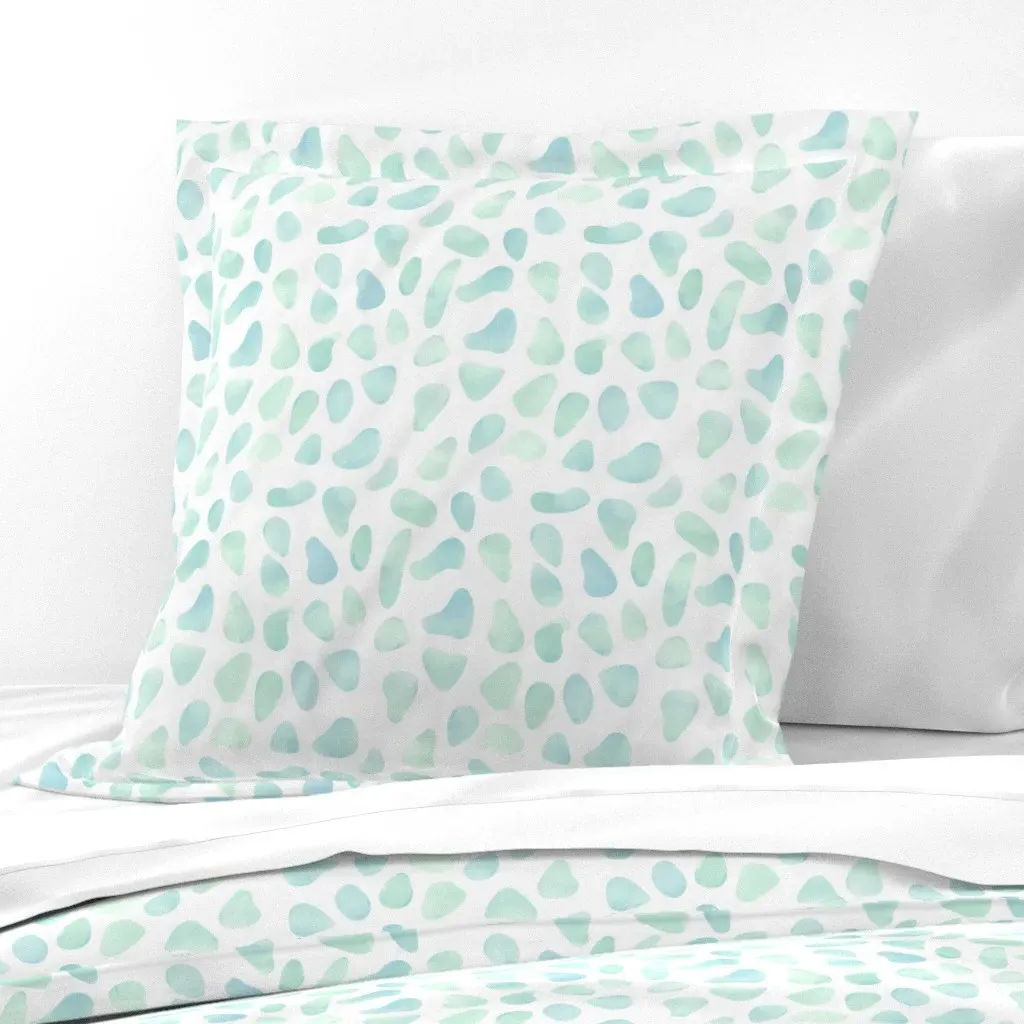 Seaglass Euro Pillow Sham - Blue product