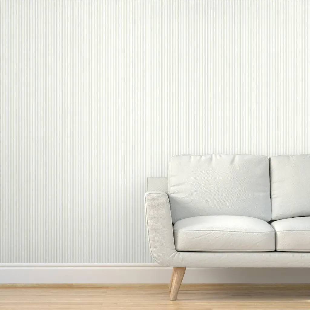 Seeded Stripe Peel and Stick Wallpaper - Sage Green product