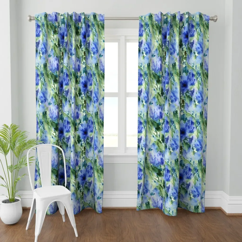 Seraphina Curtain Panel - Blue product
