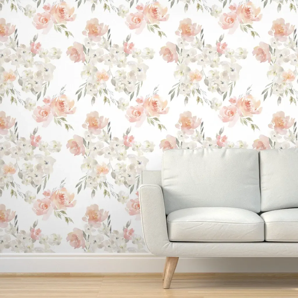 Serena Peel and Stick Wallpaper - Blush Pink product