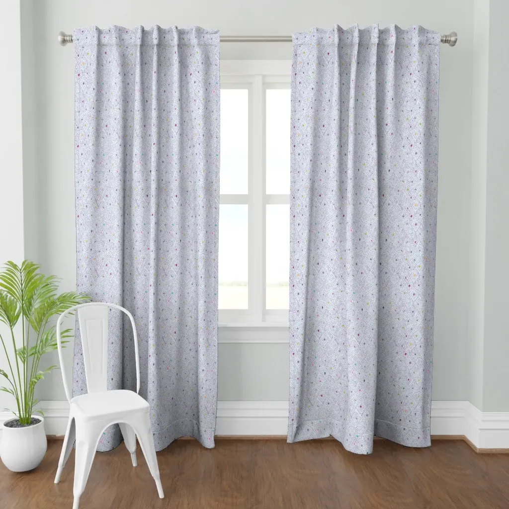 Serendipity Jewels Curtain Panel - Purple product