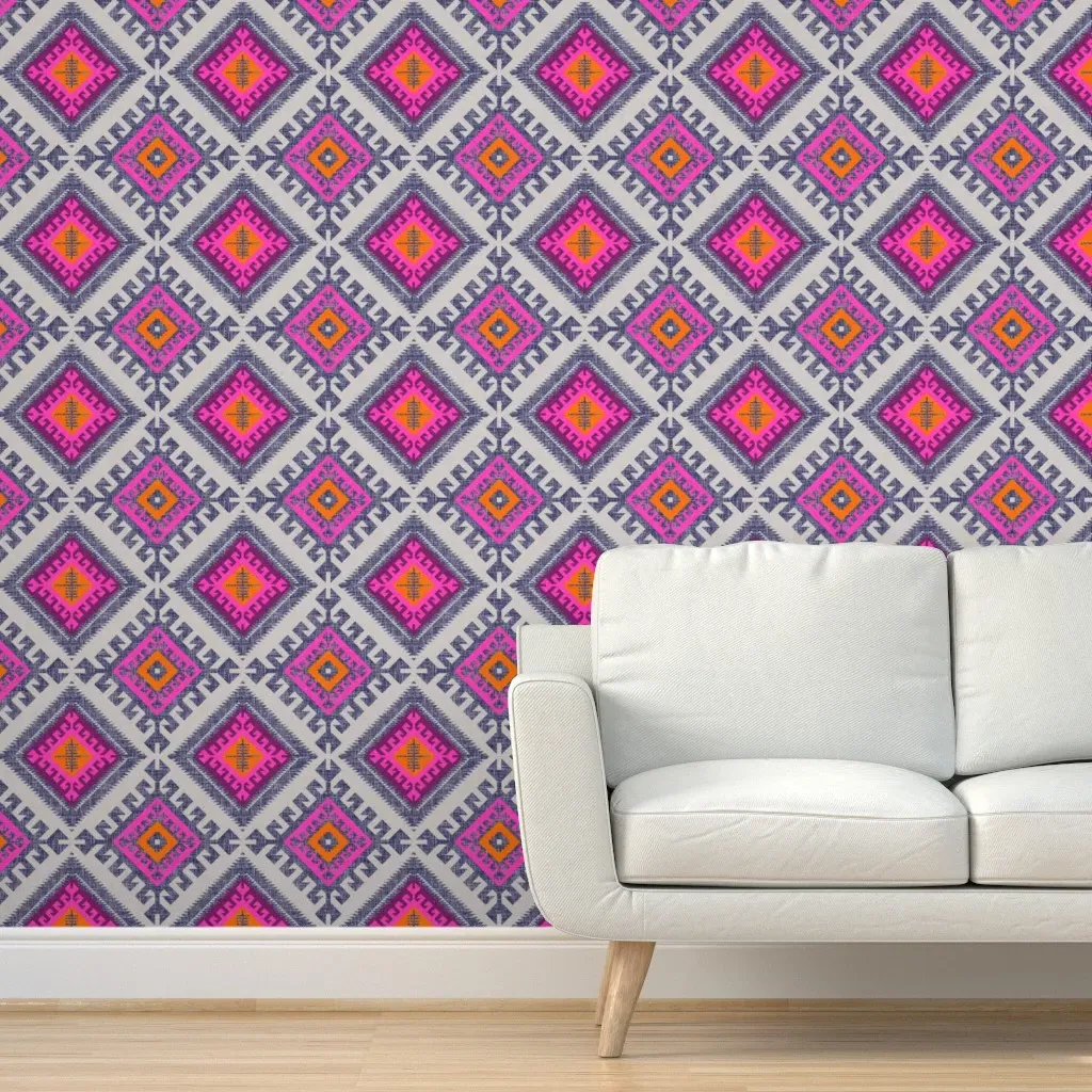 Shakami Peel and Stick Wallpaper - Purple product