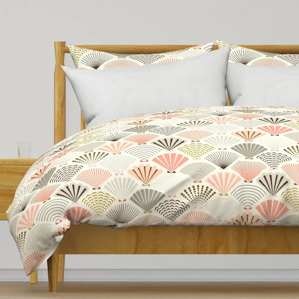 She Sells Seashells Duvet Cover - Pink product