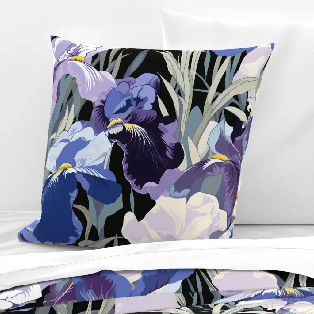 Sheets Drying Large Euro Pillow Sham - Purple product