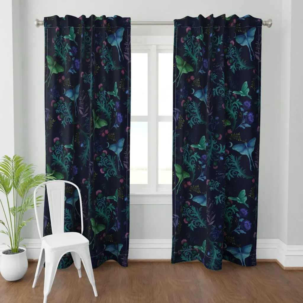 Sheila's Highland Curtain Panel - Green product
