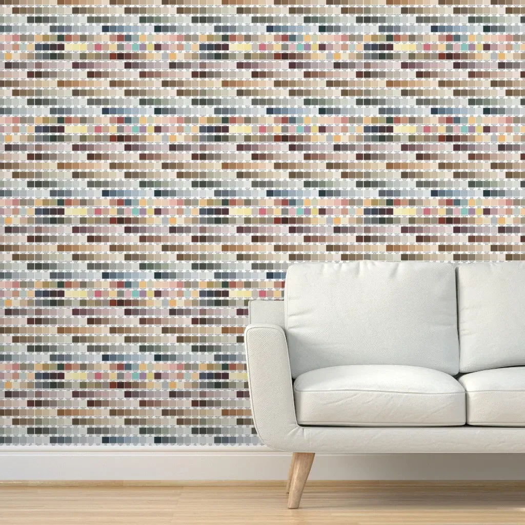 Sherwin Williams Color Map Peel and Stick Wallpaper - Beige product