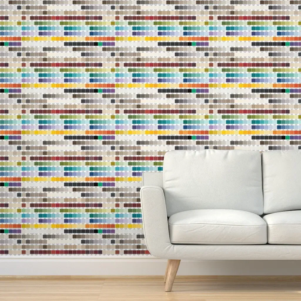 Sherwin Williams Color Map Peel and Stick Wallpaper - Removable product