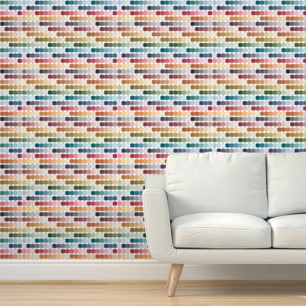 Sherwin Williams Color Map Peel and Stick Wallpaper - Removable product