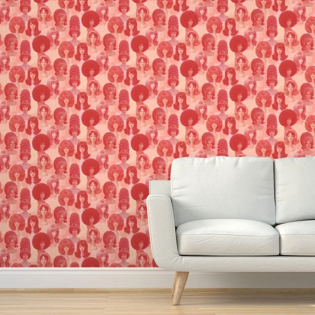 She's A Hair Hopper Peel and Stick Wallpaper - Removable product
