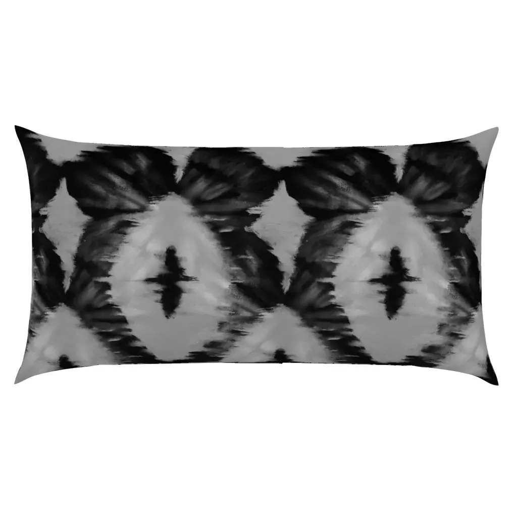 Shibori Eye Supreme King Pillow Sham - Gray product
