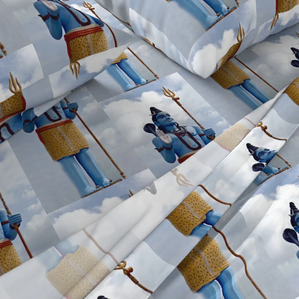 Shiva Twin Sheet Set - Blue alternate view