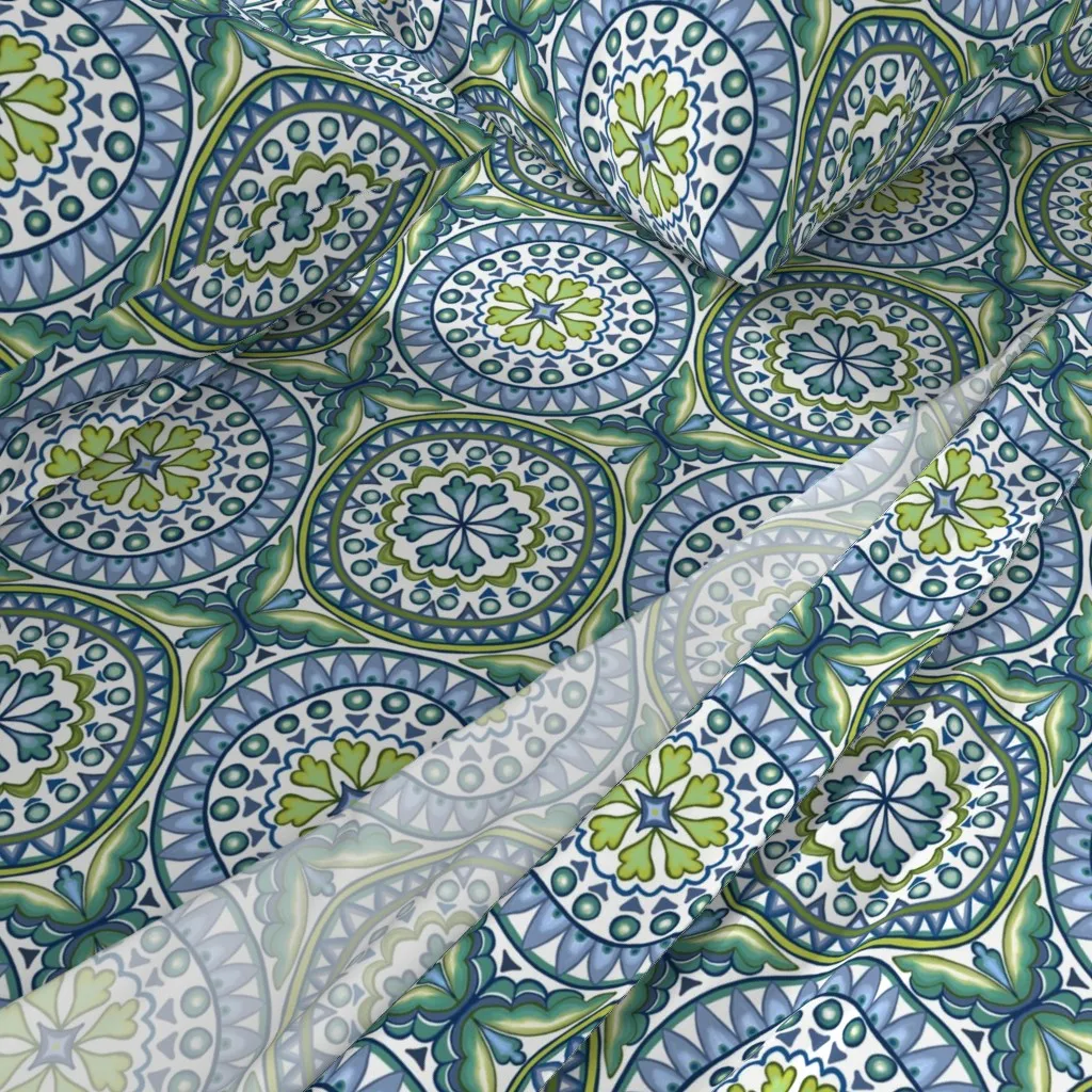 Sicilyblue Queen Sheet Set - Teal alternate view