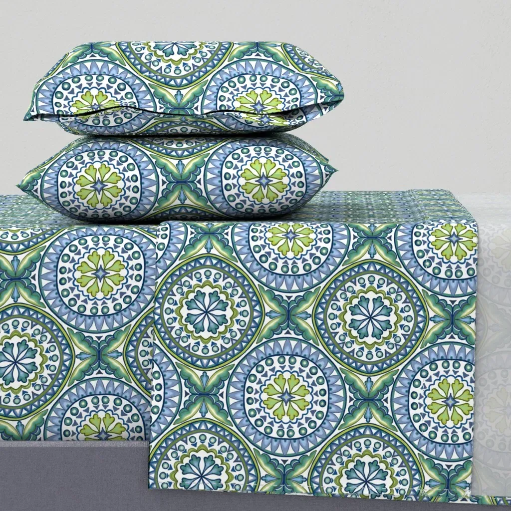 Sicilyblue Queen Sheet Set - Teal product