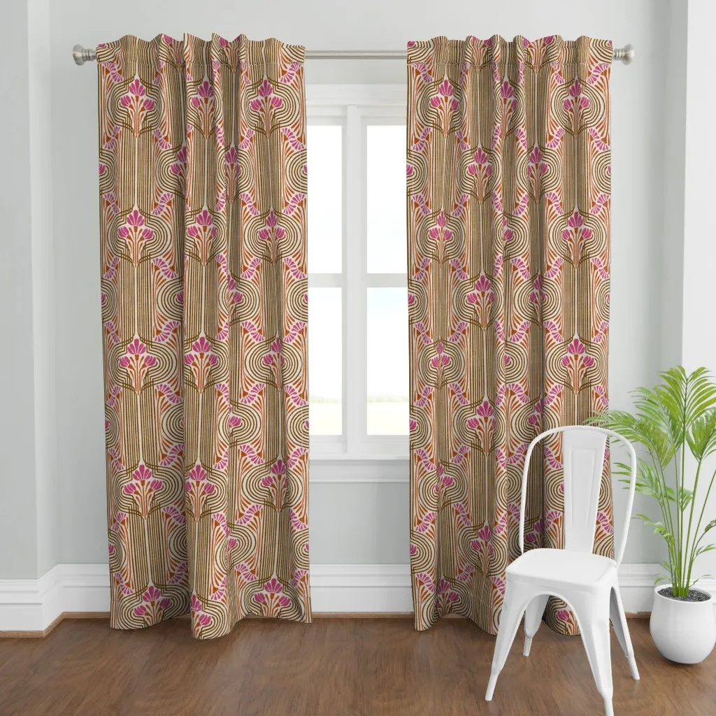Siegfried Curtain Panel - Brown product