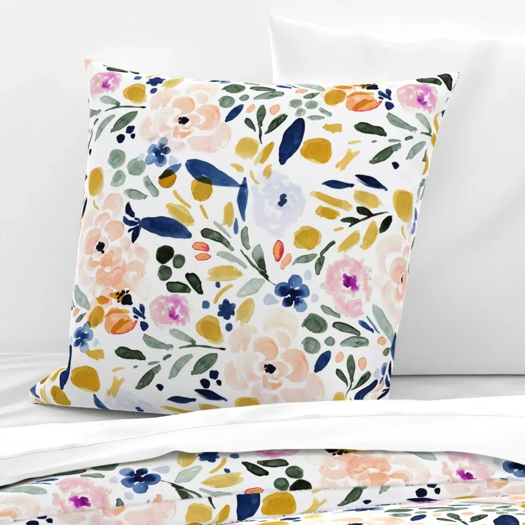 Sierra Floral Rotate Euro Pillow Sham - Pink product