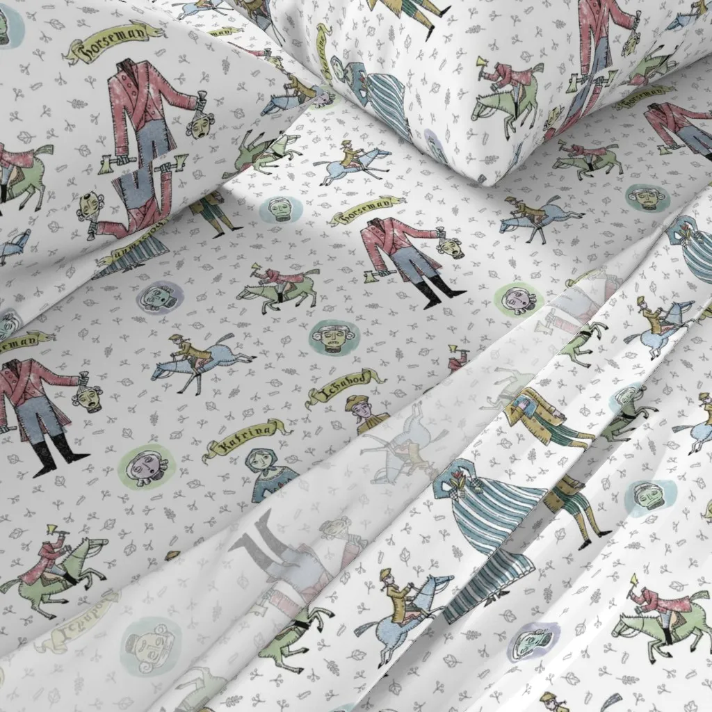 Sleepy Hollow Twin Sheet Set - Dusty Rose alternate view