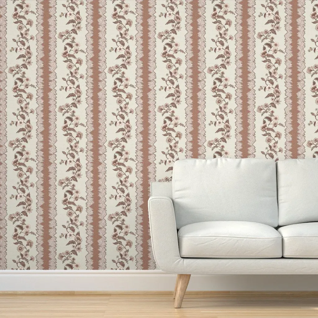 Sloane Peel and Stick Wallpaper - Mocha Mousse product