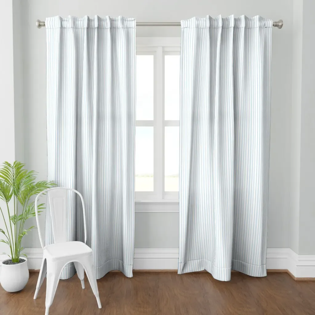 Small Wobbly Vertical Curtain Panel - Blue product