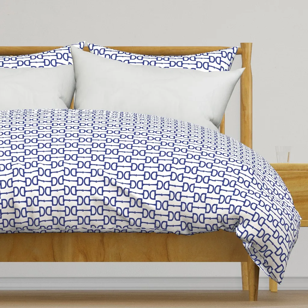 Snaffle Bits Nautical Duvet Cover - Blue product