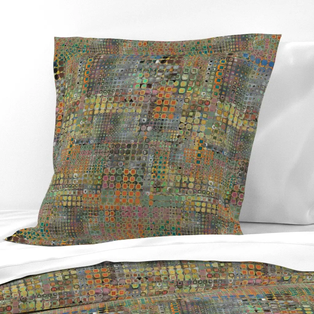 Soft City Euro Pillow Sham - Green product