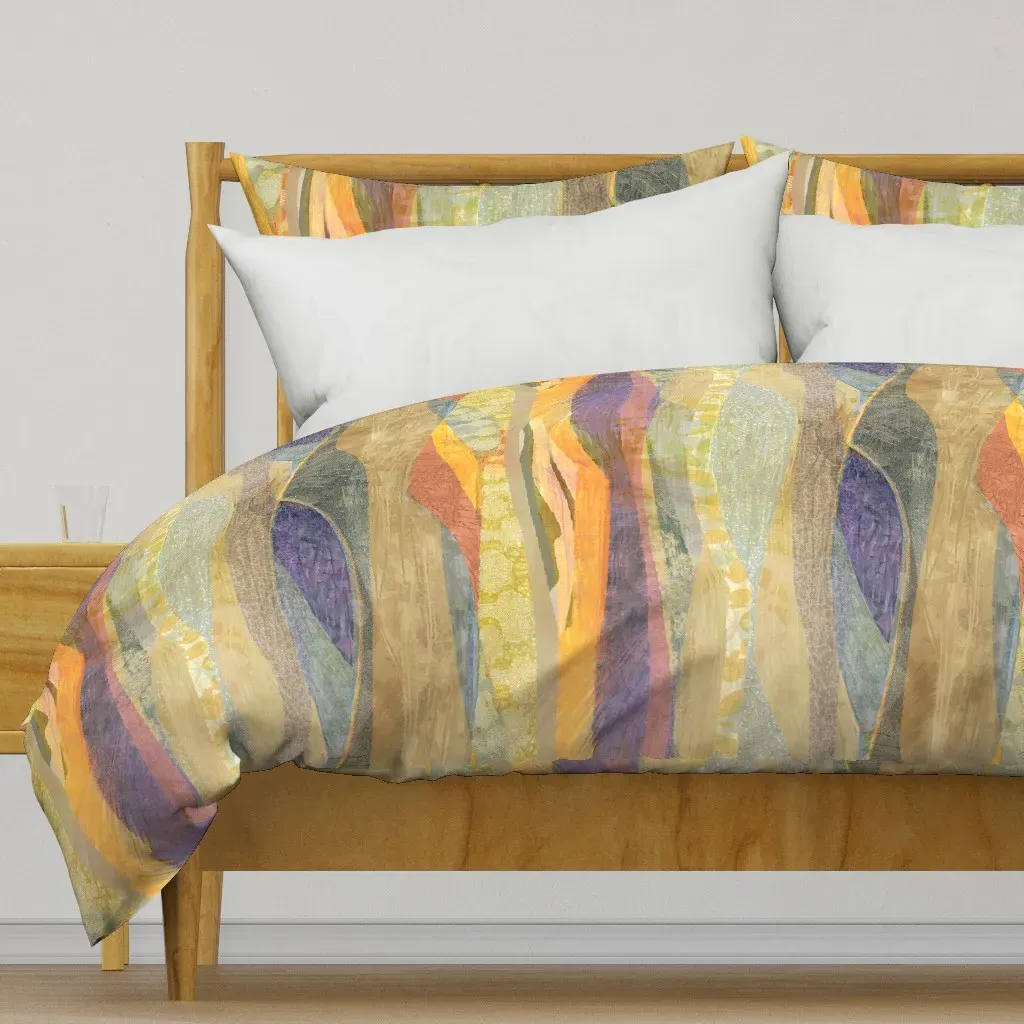 Southwest Ochre-Glow Duvet Cover - Beige product