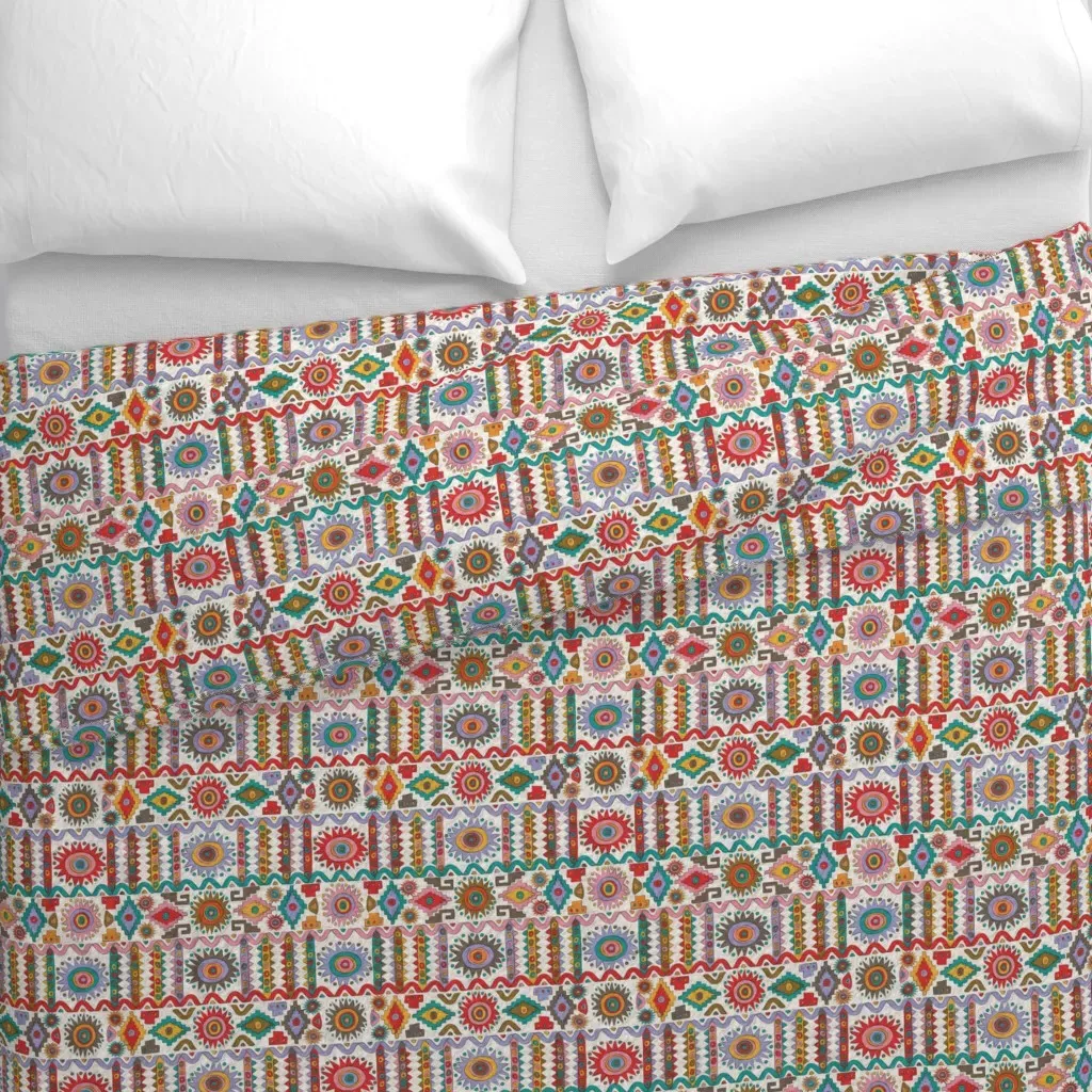 Southwestex Duvet Cover - Off-White alternate view