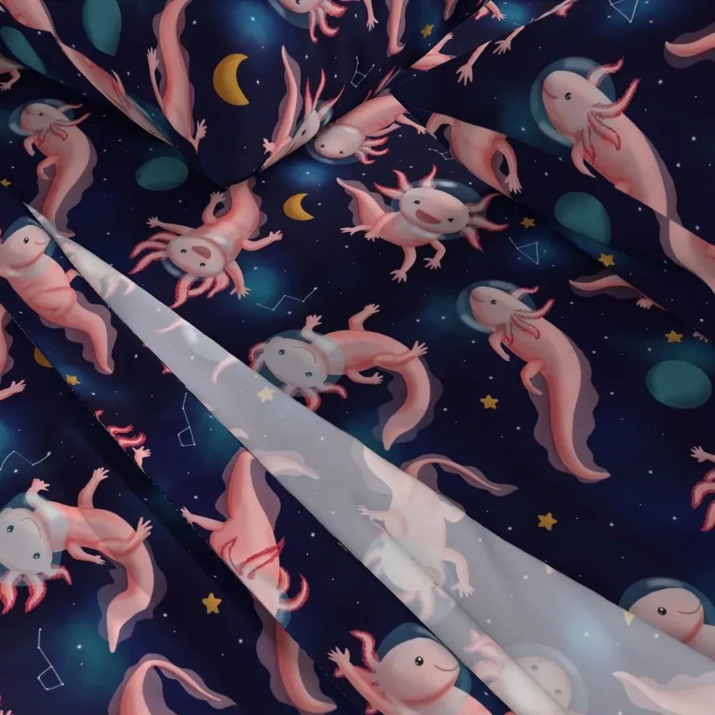 Space Axolotl Queen Sheet Set - Pink alternate view